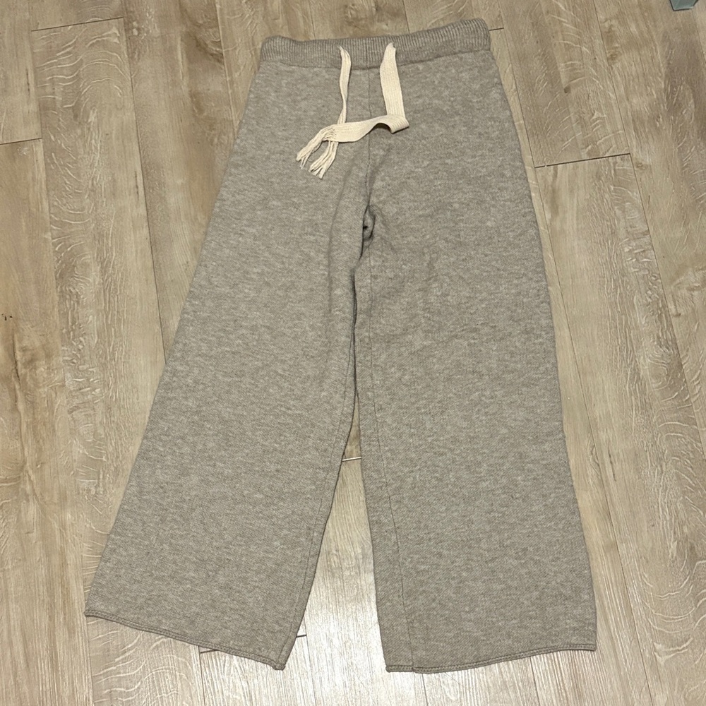 Wide Leg High Waisted Lounge Pants Size Large Waist 29 Stretchy